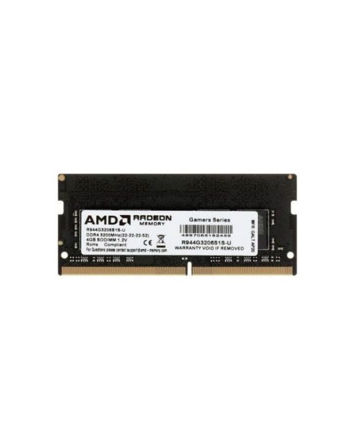 Память оперативная DDR4 AMD 4Gb 3200MHz pc-25600 (R944G3206S1S-UO) oem память оперативная ddr4 amd 8gb 3200mhz pc 25600 r948g3206u2s uo oem