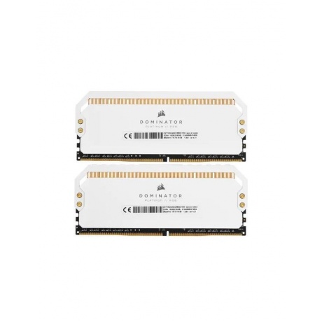 Память оперативная DDR4 Corsair Dominator Platinum 16Gb (2x8Gb) 3600MHz pc-28800 RGB white (CMT16GX4M2C3600C18W) - фото 3