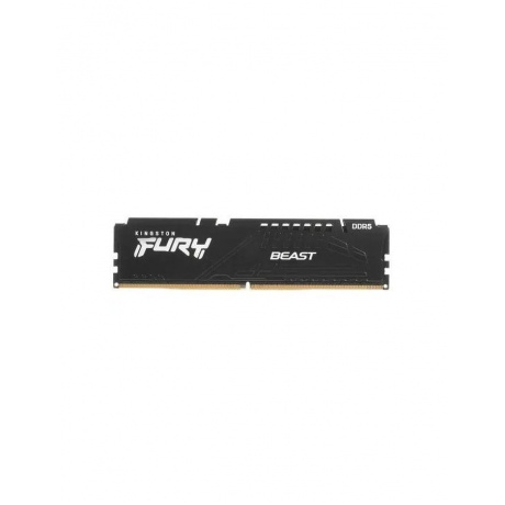 Память оперативная DDR5 Kingston Fury Beast 16Gb 5600MHz pc-44800 Black CL40 (KF556C40BB-16) - фото 1