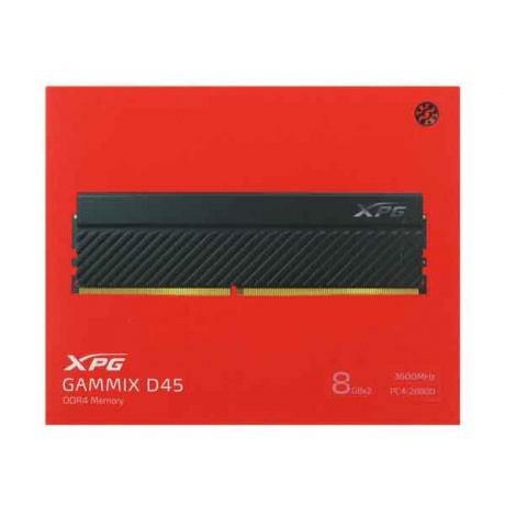 Память оперативная DDR4 A-Data 16GB (2 x 8Gb) XPG GAMMIX D45, 3600MHz (AX4U36008G18I-DCBKD45) - фото 7