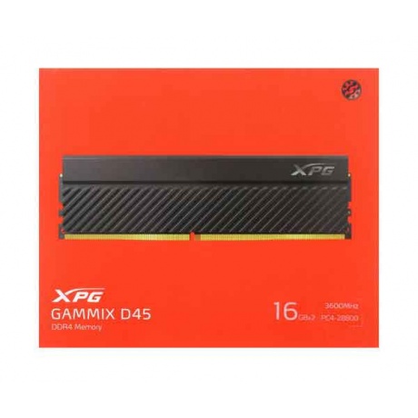 Память оперативная DDR4 A-Data 32GB (2 x 16Gb) XPG SPECTRIX D45G, 3600MHz (AX4U360016G18I-DCBKD45) - фото 7