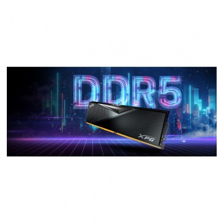 Память оперативная DDR5 A-Data 32Gb (2 x16GB) XPG Lancer, 5600 MHz (AX5U5600C3616G-DCLABK) - фото 7