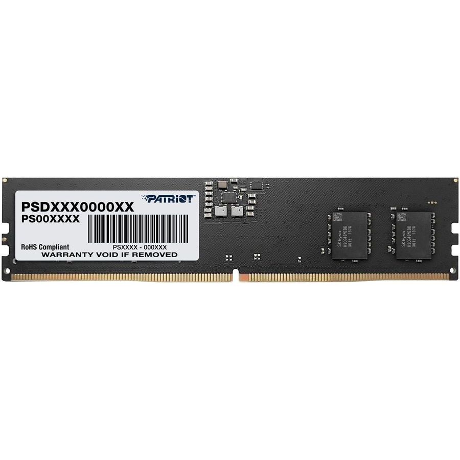 цена Оперативная память Patriot DDR 5 DIMM 16Gb 5200Mhz (PSD516G520081)