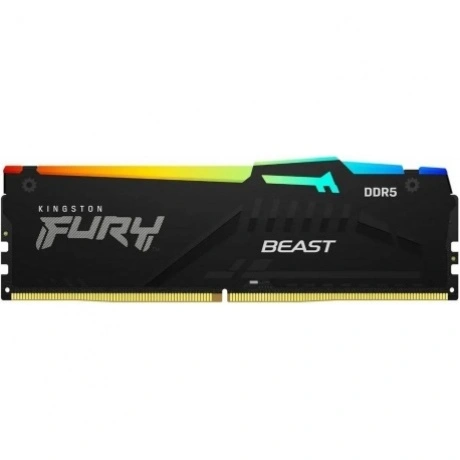 Оперативная память Kingston FURY Beast Black RGB XMP CL40 DDR 5 ...