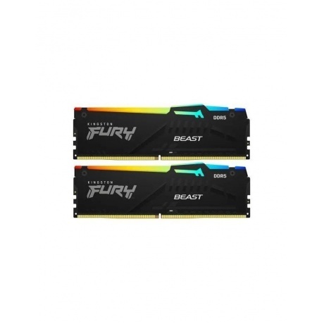 Оперативная память Kingston FURY Beast Black RGB CL40 (Kit of 2)...