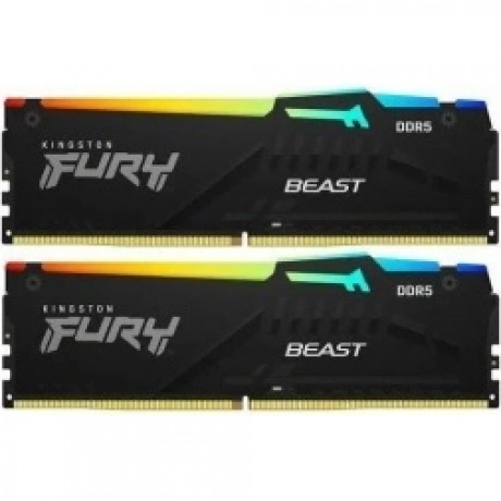 Оперативная память Kingston FURY Beast Black RGB CL40 (Kit of 2)...