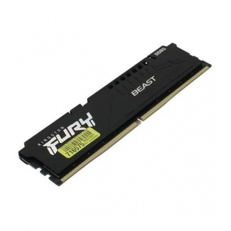 Оперативная память Kingston FURY Beast Black XMP CL40 DDR 5 DIMM 32Gb 5600Mhz (KF556C40BB-32) - фото 2