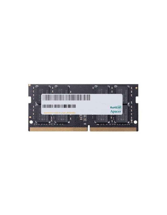Память оперативная DDR4 Apacer 4GB 2666MHz SO-DIMM (AS04GGB26CQTBGH) оперативная память apacer 16gb ddr4 3200mhz apacer so dimm as16ggb32csybgh es 16g21 gsh