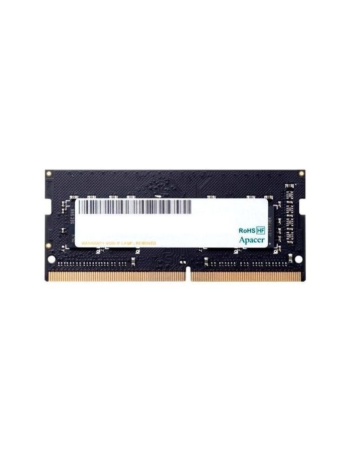 Память оперативная DDR4 Apacer 8GB 3200MHz SO-DIMM (AS08GGB32CSYBGH) оперативная память apacer 16gb ddr4 3200mhz apacer so dimm as16ggb32csybgh es 16g21 gsh
