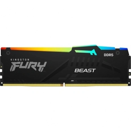 Оперативная память Kingston FURY Beast RGB DDR5 8GB 5600MHz CL40...