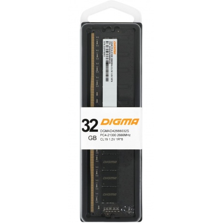 Оперативная память DDR4 Digma 32Gb 2666MHz DIMM (DGMAD42666032S) - фото 5