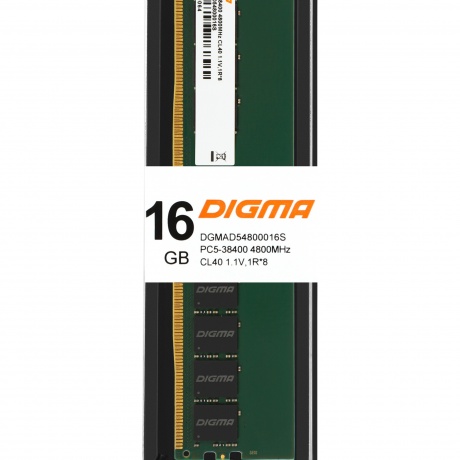 Оперативная память DDR5 Digma 16Gb 4800MHz DIMM (DGMAD54800016S) - фото 3