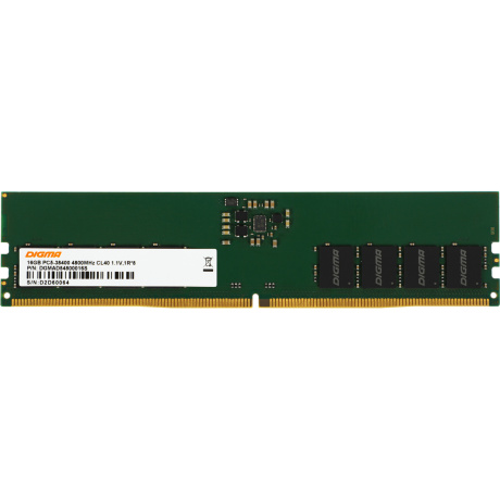 Оперативная память DDR5 Digma 16Gb 4800MHz DIMM (DGMAD54800016S) - фото 5