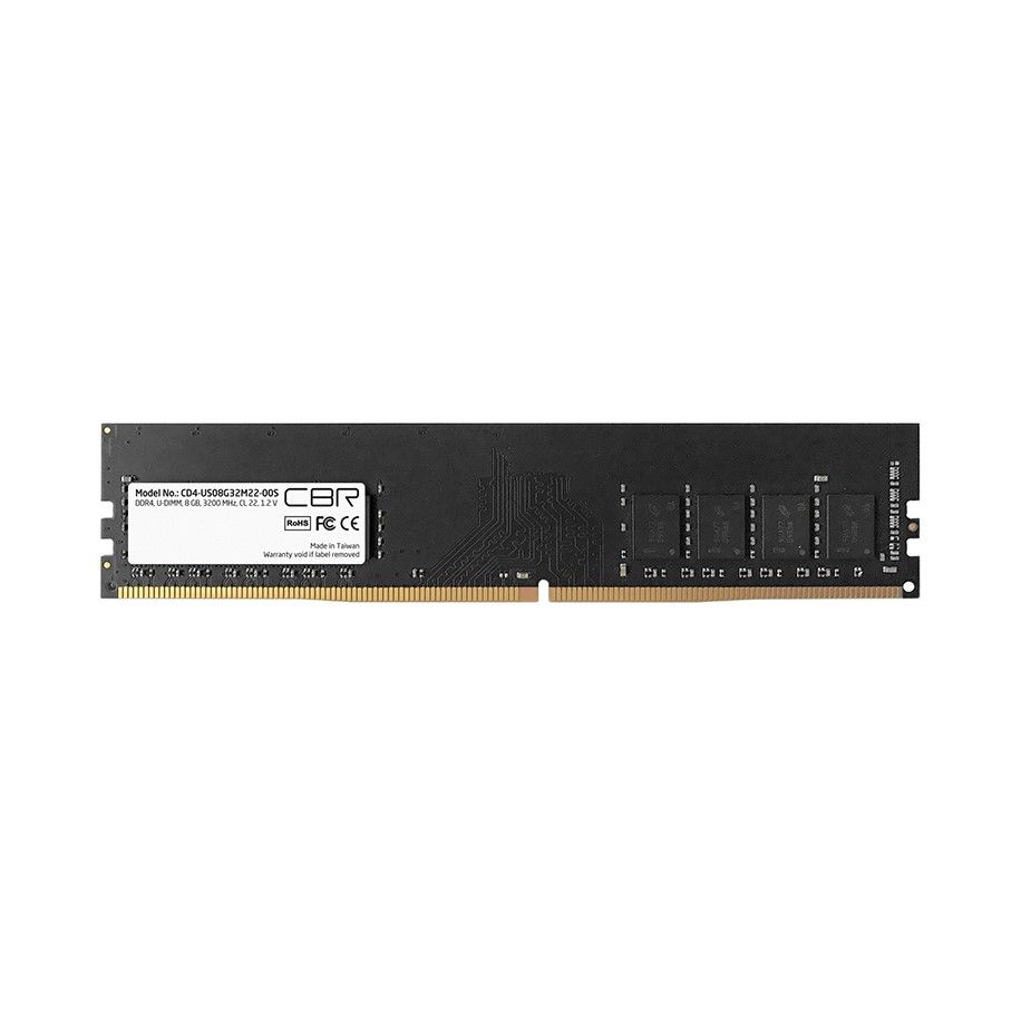 Оперативная память CBR DDR4 DIMM (UDIMM) 8GB 3200MHz (CD4-US08G32M22-00S)