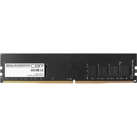Оперативная память CBR DDR4 DIMM (UDIMM) 16GB 2666MHz (CD4-US16G...