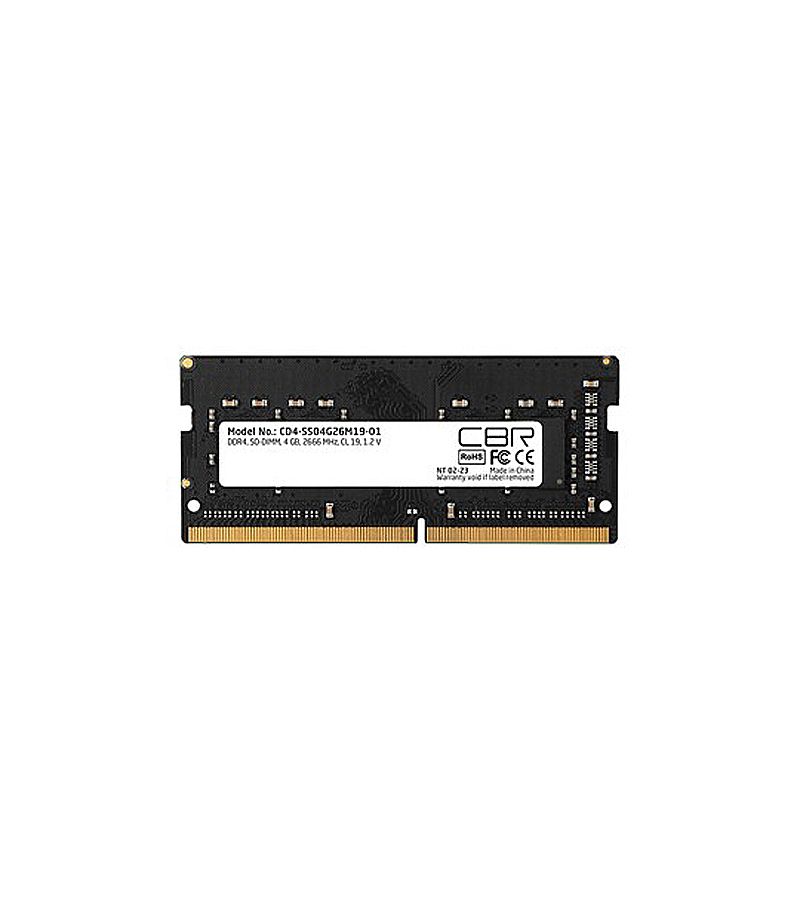 цена Оперативная память CBR DDR4 SODIMM 8GB 2666MHz (CD4-SS08G26M19-01)