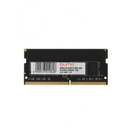 

Оперативная память QUMO DDR4 SODIMM 8GB 2400MHz (QUM4S-8G2400P16)