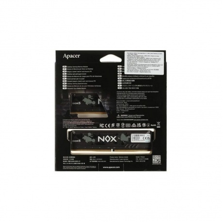 Память оперативная Apacer 32GB (2x16Gb) NOX (AH5U32G56C522MBAA-2) - фото 6