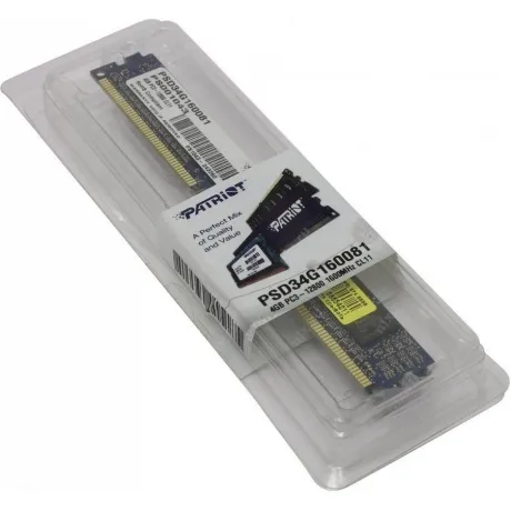 Память DDR3 Patriot 4Gb Signature Line (PSD34G160081)