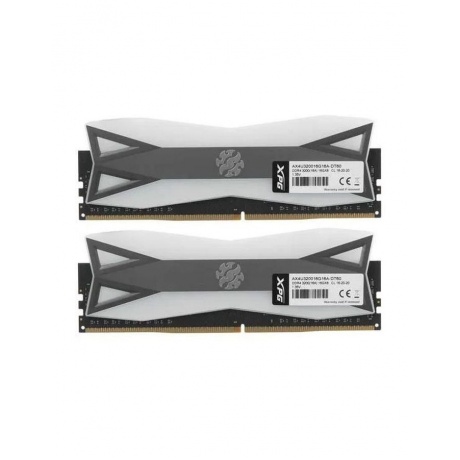 Память оперативная A-Data 32GB DDR4 3200 DIMM XPG SPECTRIX D60G RGB Grey (AX4U320016G16A-DT60) - фото 3