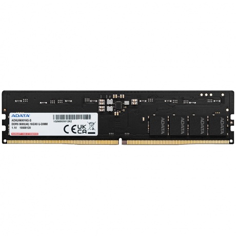 Память оперативная A-Data 8GB DDR5 5600 U-DIMM (AD5U56008G-S)