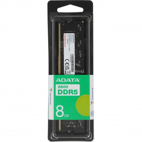 Память оперативная A-Data 8GB DDR5 5600 U-DIMM (AD5U56008G-S)