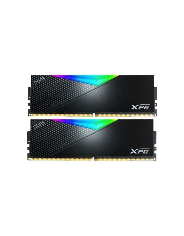 цена Память оперативная A-Data 64GB DDR5 6000 DIMM XPG Lancer RGB (AX5U6000C3032G-DCLARBK)