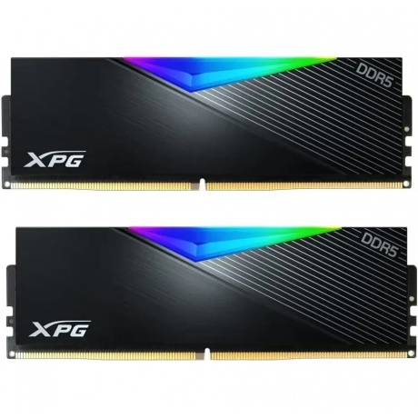 Память оперативная A-Data 64GB DDR5 6400 DIMM XPG Lancer RGB (AX5U6400C3232G-DCLARBK) - фото 2