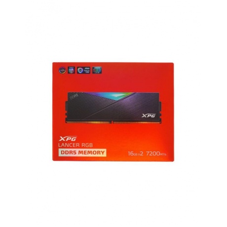 Память оперативная A-Data 32GB DDR5 7200 DIMM XPG Lancer RGB (AX5U7200C3416G-DCLARBK) - фото 9