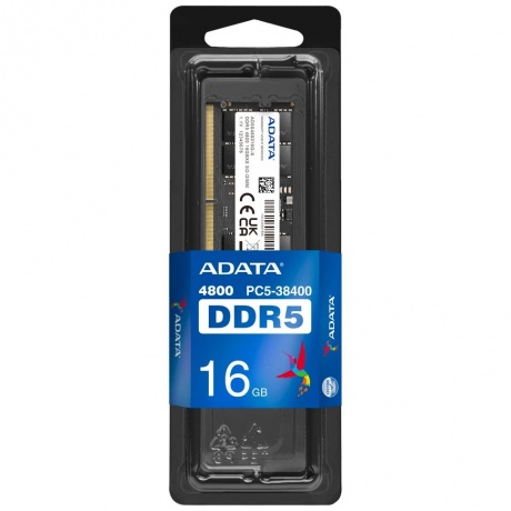 Память оперативная A-Data 16GB DDR5 4800 SO-DIMM (AD5S480016G-S) - фото 2
