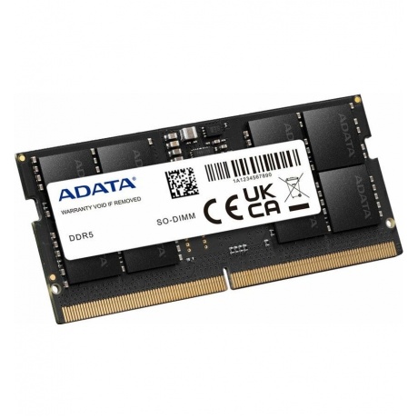 Память оперативная A-Data 32GB DDR5 4800 SO-DIMM (AD5S480032G-S) - фото 1