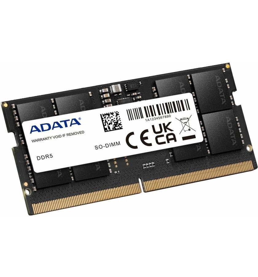 цена Память оперативная A-Data 32GB DDR5 4800 SO-DIMM (AD5S480032G-S)