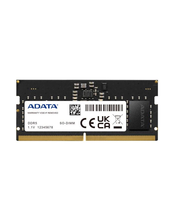Память оперативная A-Data 8GB DDR5 4800 SO-DIMM (AD5S48008G-S) цена и фото