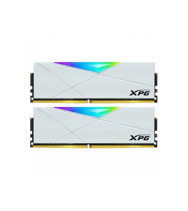 Память оперативная A-Data 32GB DDR4 3200 DIMM XPG SPECTRIX D50 RGB White (AX4U320016G16A-DW50)