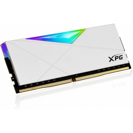 Память оперативная A-Data 8GB DDR4 3200 DIMM XPG SPECTRIX D50 RGB White (AX4U32008G16A-SW50) - фото 2