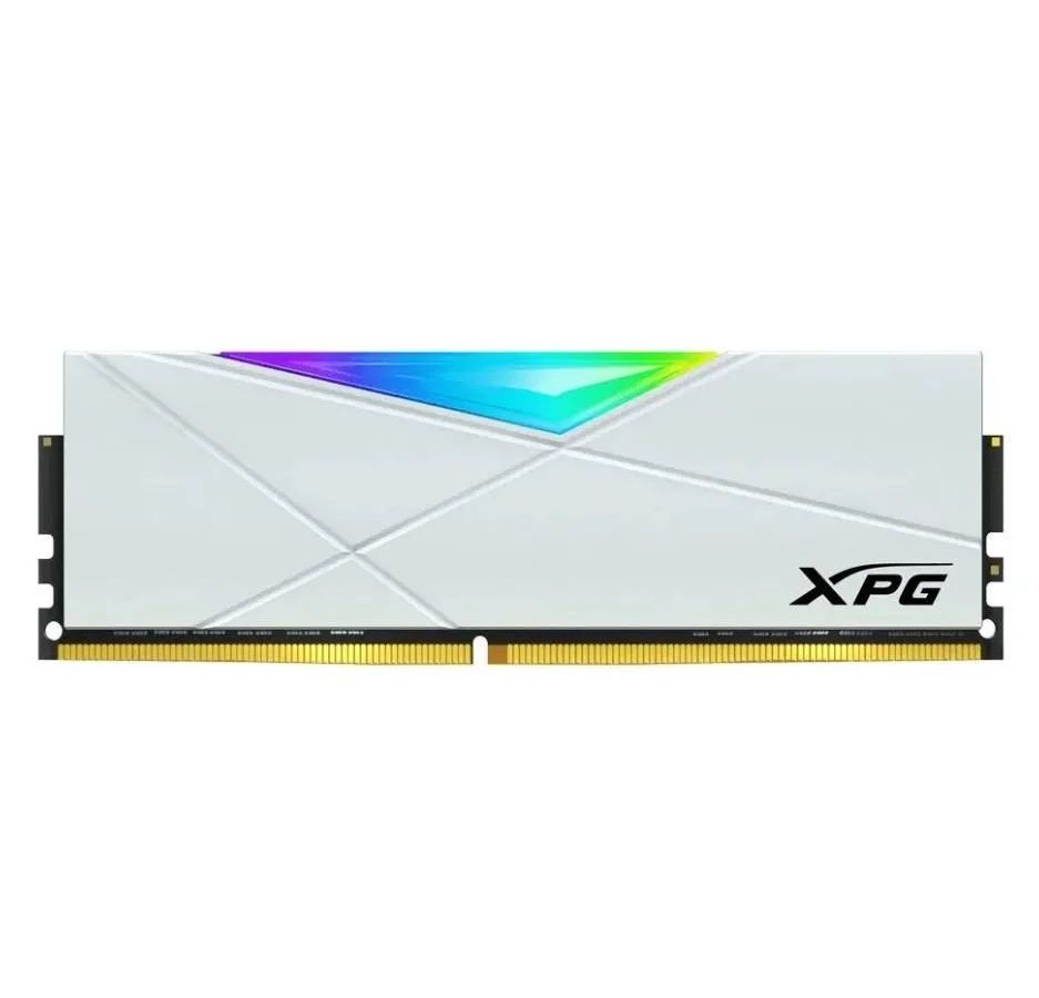 Память оперативная A-Data 16GB DDR4 4133 DIMM XPG SPECTRIX D50 RGB White (AX4U413316G19J-SW50)