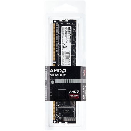 Память оперативная AMD Radeon 2GB DDR3L 1600 DIMM R5 Entertainment Series Black (R532G1601U1SL-U) - фото 3