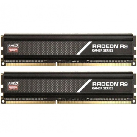 Память оперативная AMD Radeon 64GB DDR4 3600 DIMM R9 Gamers Series Black (R9S464G3606U2K) - фото 1