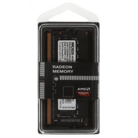 Память оперативная AMD Radeon 8GB DDR4 3200 SO DIMM R9 Gamers Series Black (R948G3206S2S-U) - фото 8