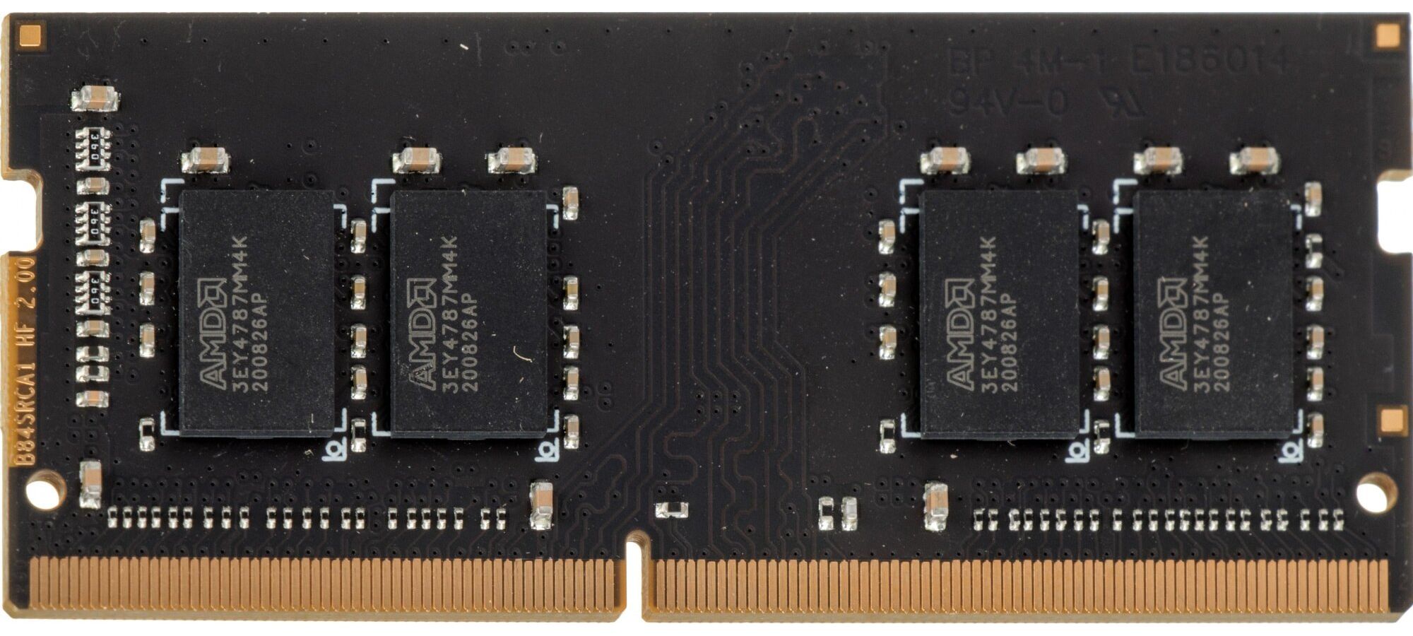 Память оперативная AMD Radeon 8GB DDR4 2666 SO DIMM R7 Performance Series Black (R748G2606S2S-U) оперативная память для компьютера amd r7 performance series black gaming memory dimm 16gb ddr4 2666mhz r7s416g2606u2s