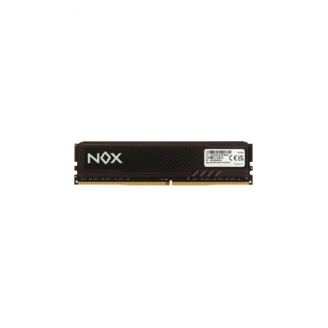 Память оперативная Apacer 8GB DDR4 3200 DIMM NOX Black (AH4U08G32C28YMBAA-1) - фото 3