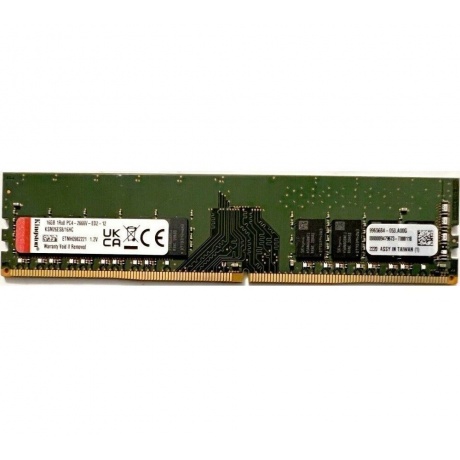 Память оперативная Kingston 16GB DDR4 2666 DIMM (KSM26ES8/16HC) - фото 2
