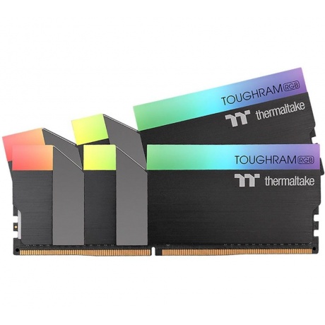 Память оперативная Thermaltake 16GB DDR4 4600 DIMM TOUGHRAM RGB Black (R009D408GX2-4600C19A) - фото 1