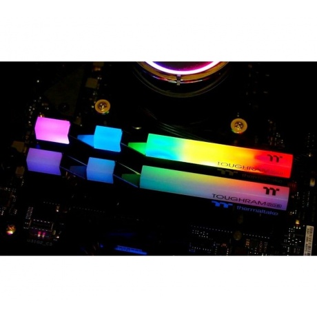 Память оперативная Thermaltake 16GB DDR4 4600 DIMM TOUGHRAM RGB Black (R009D408GX2-4600C19A) - фото 6