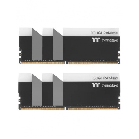 Память оперативная Thermaltake 64GB(2x32GB) DDR4 3200 TOUGHRAM RGB CL16 BLACK (R009R432GX2-3200C16A) - фото 5