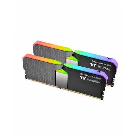 Память оперативная Thermaltake 16GB DDR4 3600 DIMM TOUGHRAM XG RGB Black (R016D408GX2-3600C18A) - фото 1