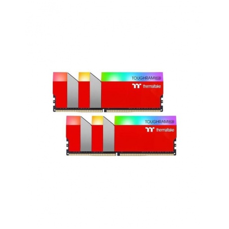 Память оперативная Thermaltake 16GB DDR4 3600 DIMM TOUGHRAM RGB Racing Red (RG25D408GX2-3600C18A) - фото 3
