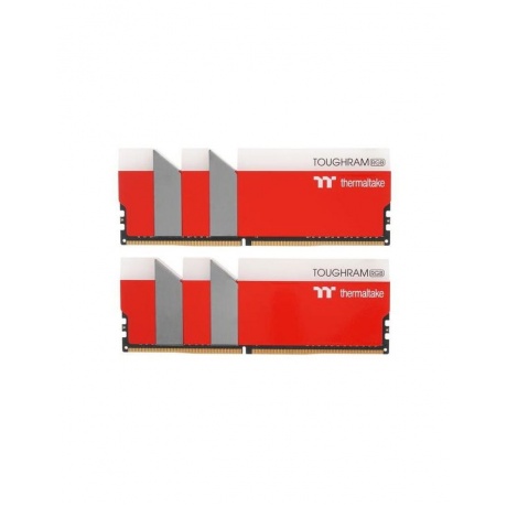 Память оперативная Thermaltake 16GB DDR4 3600 DIMM TOUGHRAM RGB Racing Red (RG25D408GX2-3600C18A) - фото 4
