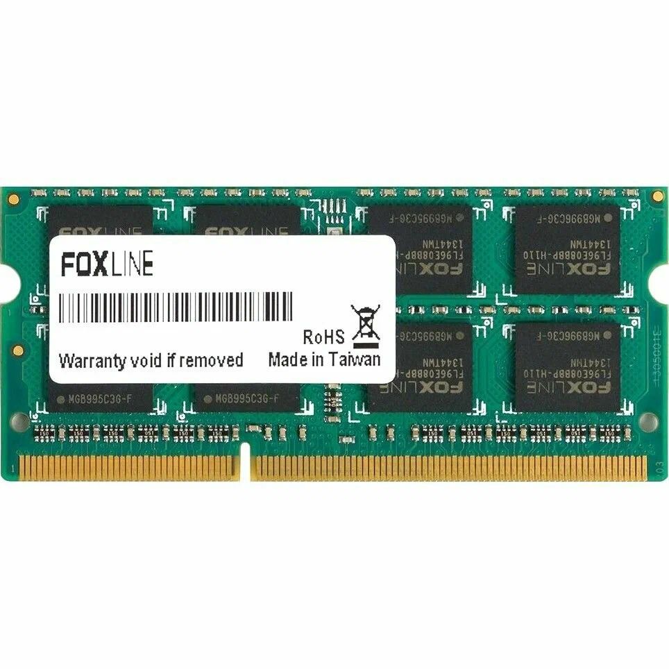 Память оперативная Foxline SODIMM 16GB 3200 DDR4 (FL3200D4ES22-16G)