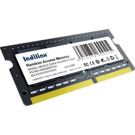 Оперативная память Indilinx DDR4 SO-DIMM  8Gb 3200MHz (IND-ID4N3...